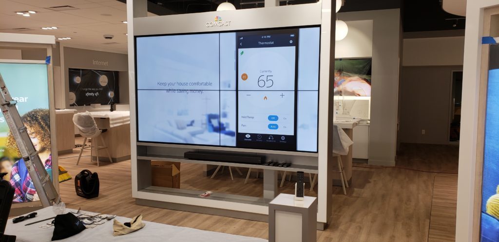 Multi-screen menu board